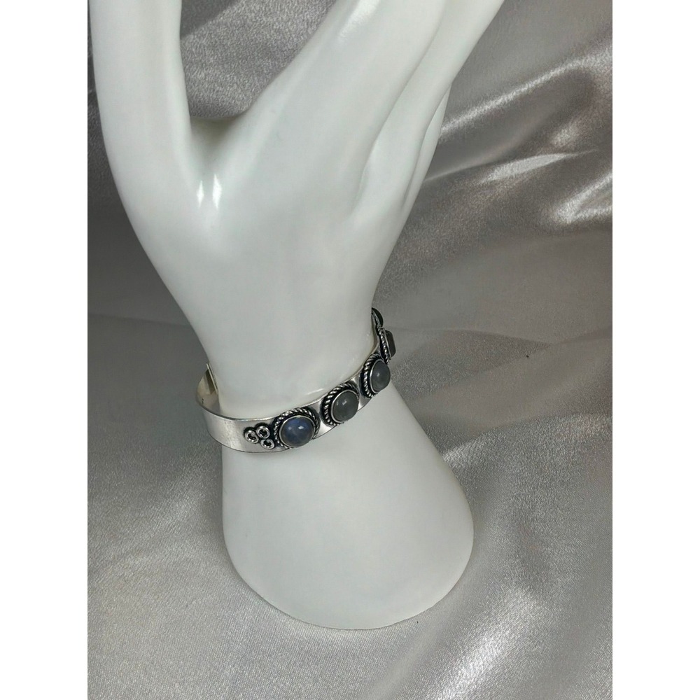 Labradorite Multi-Stone Adjustable‎ Cuff 🌙✨ - Picture 3 of 4